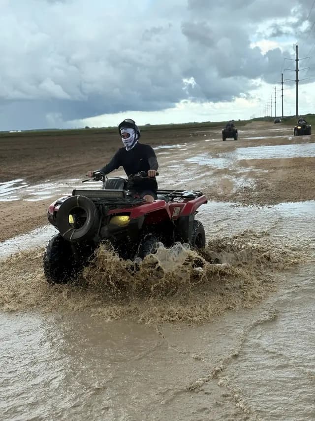 ATV off-road ride