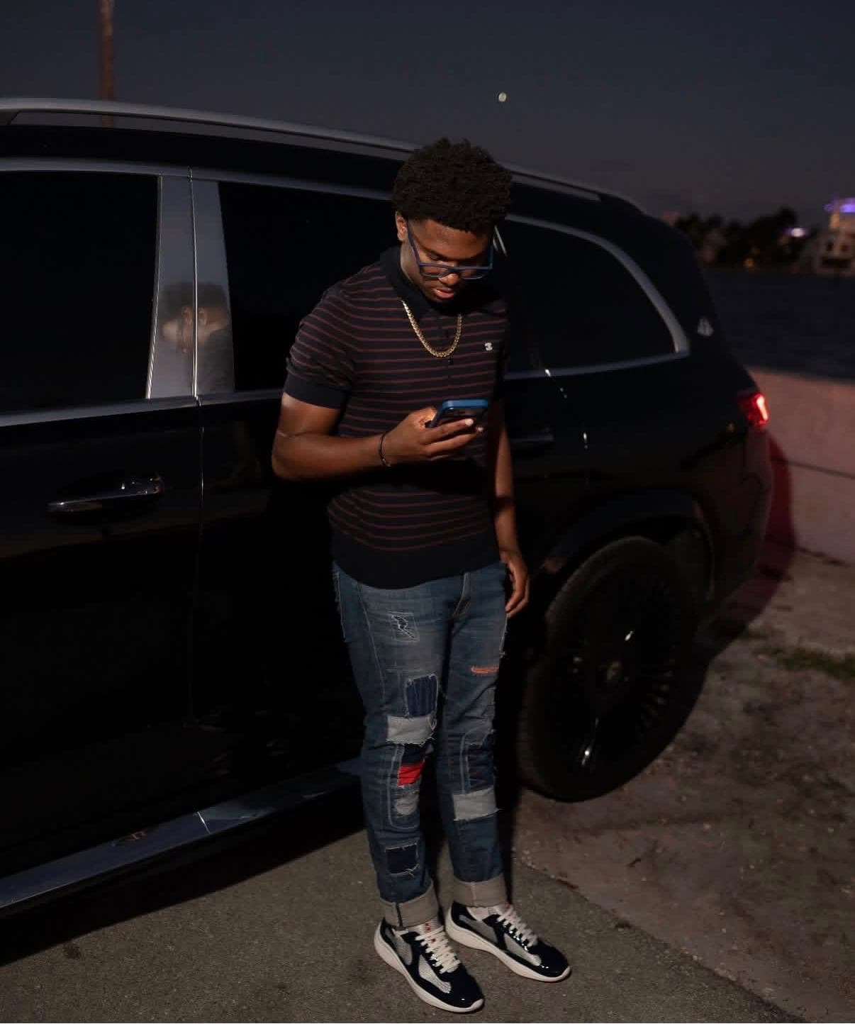 Exotic car — Miami shoot still