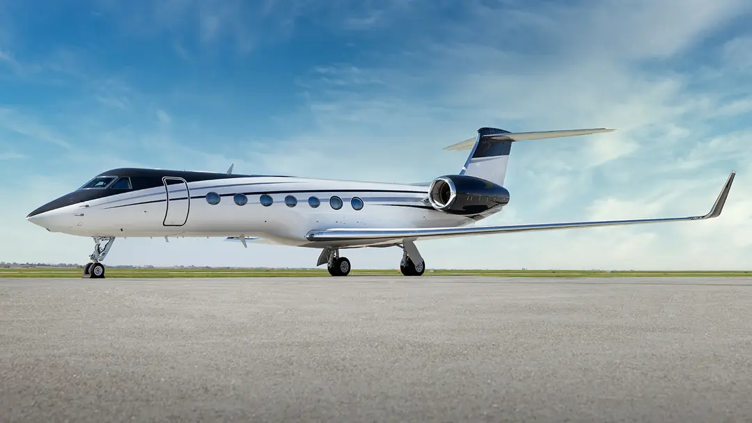 Gulfstream private jet